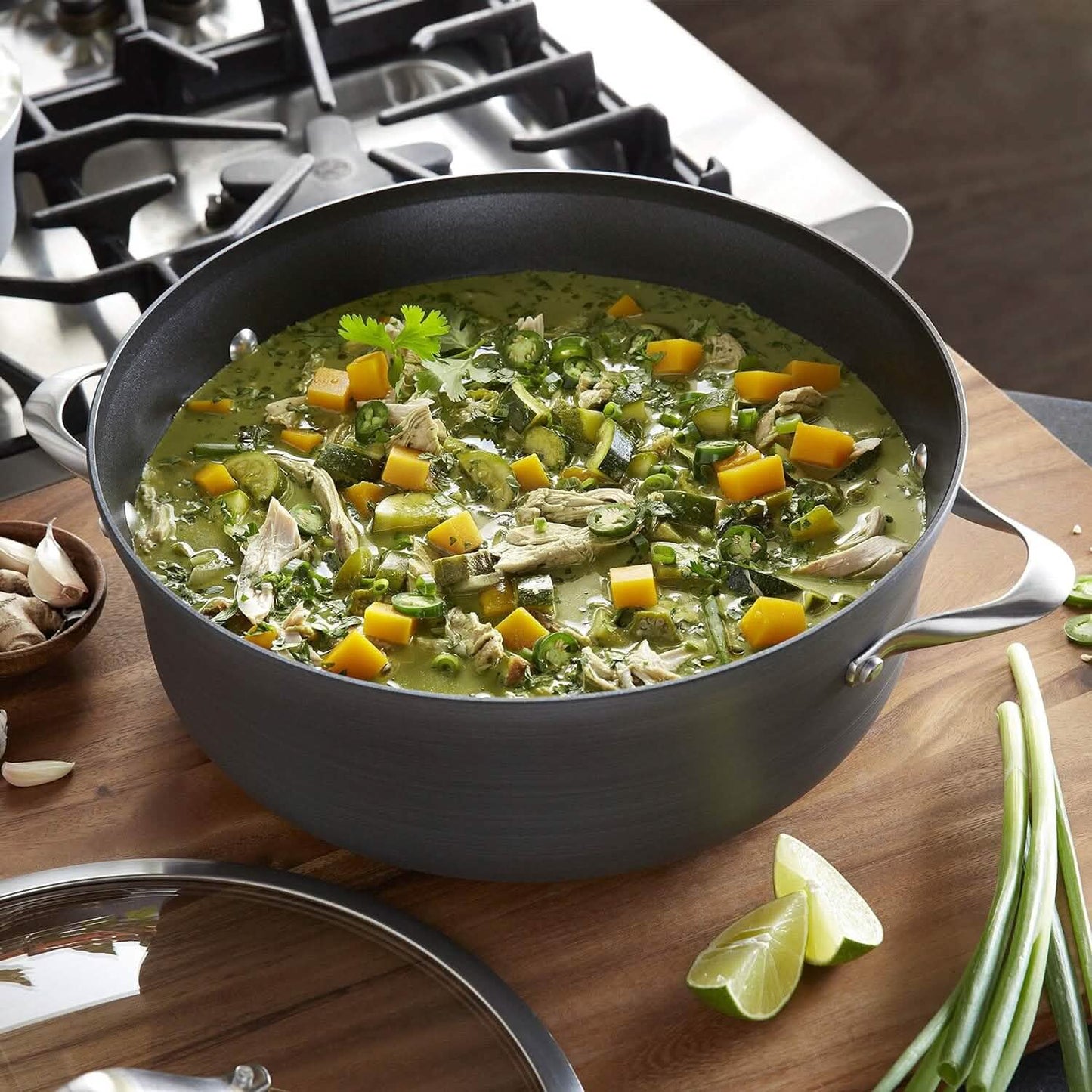 Calphalon Contemporary Nonstick 8.5-Quart Covered Dutch Oven DailySale