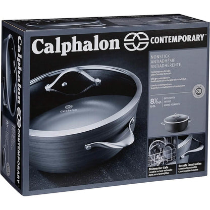 Calphalon Contemporary Nonstick 8.5-Quart Covered Dutch Oven DailySale