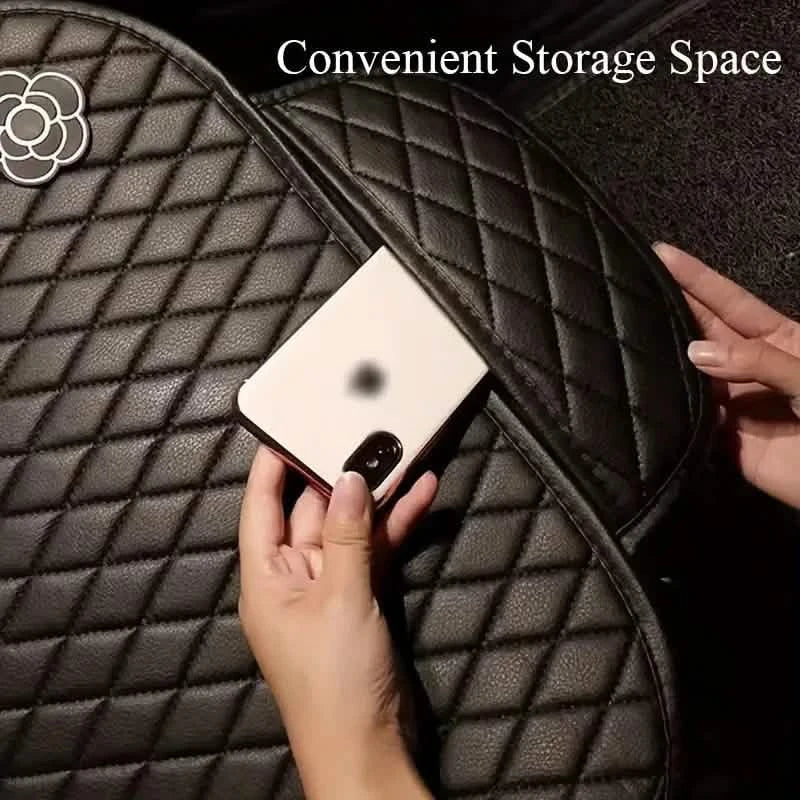 Camellia Flower Breathable Skidproof And Durable Car Seat Cushion DailySale