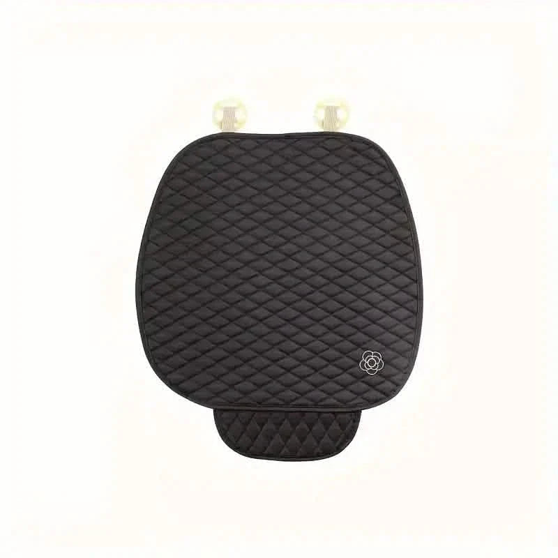 Camellia Flower Breathable Skidproof And Durable Car Seat Cushion DailySale
