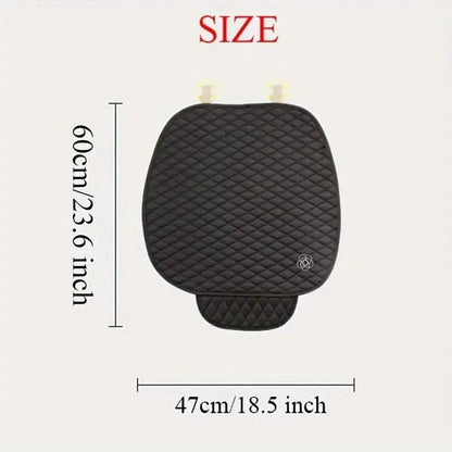 Camellia Flower Breathable Skidproof And Durable Car Seat Cushion DailySale