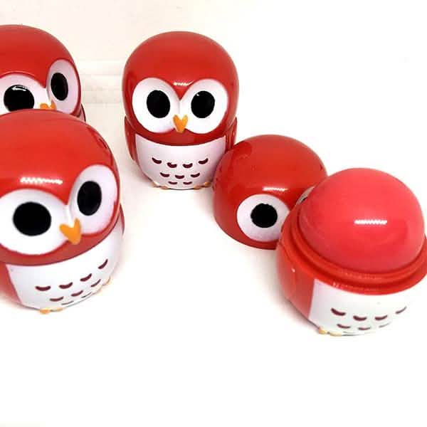 Candy Color Owl Shape Moisturizing Lip Balm DailySale