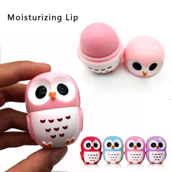 Candy Color Owl Shape Moisturizing Lip Balm DailySale