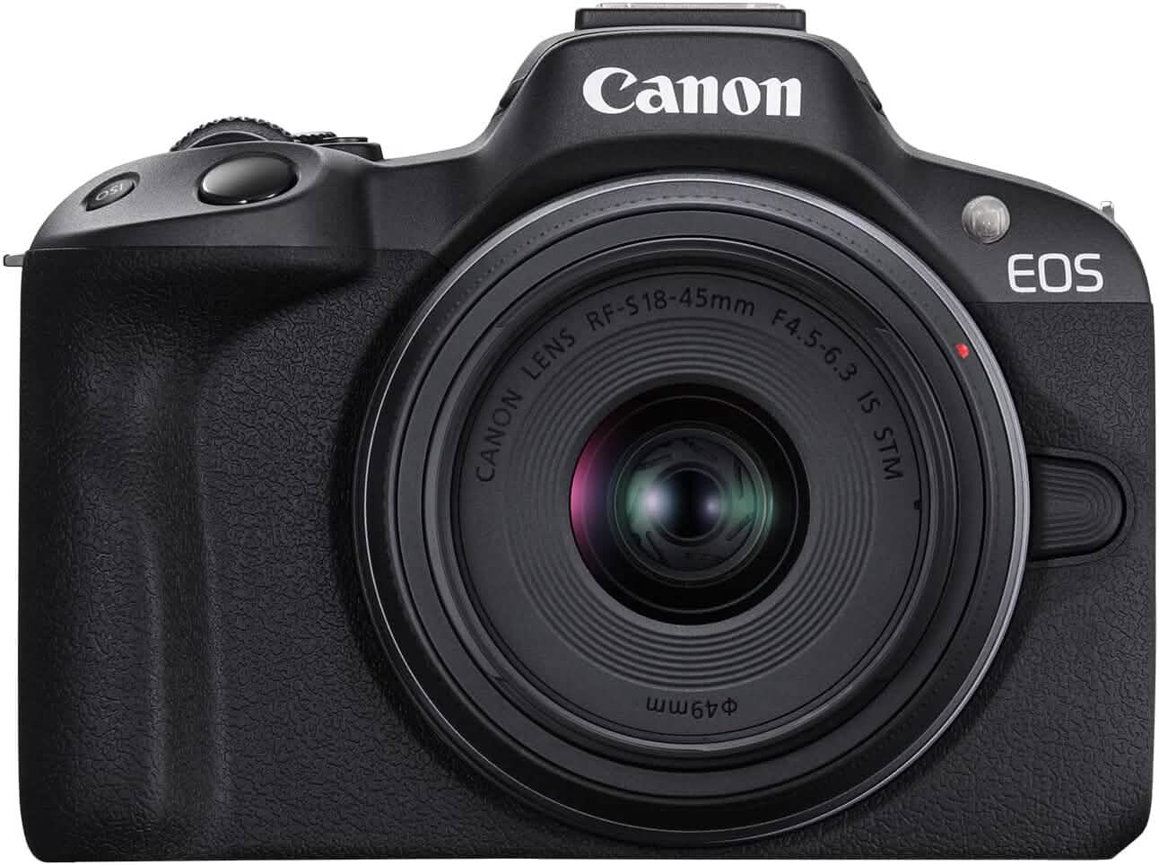 Canon EOS R50 4K Mirrorless Camera with RF-S 18-45mm f/4.5-6.3 IS STM Lens (Open-Box) DailySale
