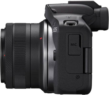 Canon EOS R50 4K Mirrorless Camera with RF-S 18-45mm f/4.5-6.3 IS STM Lens (Open-Box) DailySale