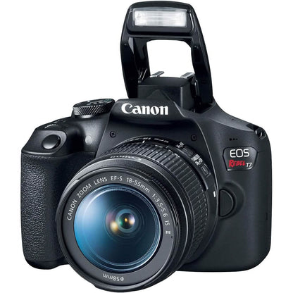 Canon EOS Rebel T7 DSLR Camera with 18-55mm Lens (Refurbished) DailySale