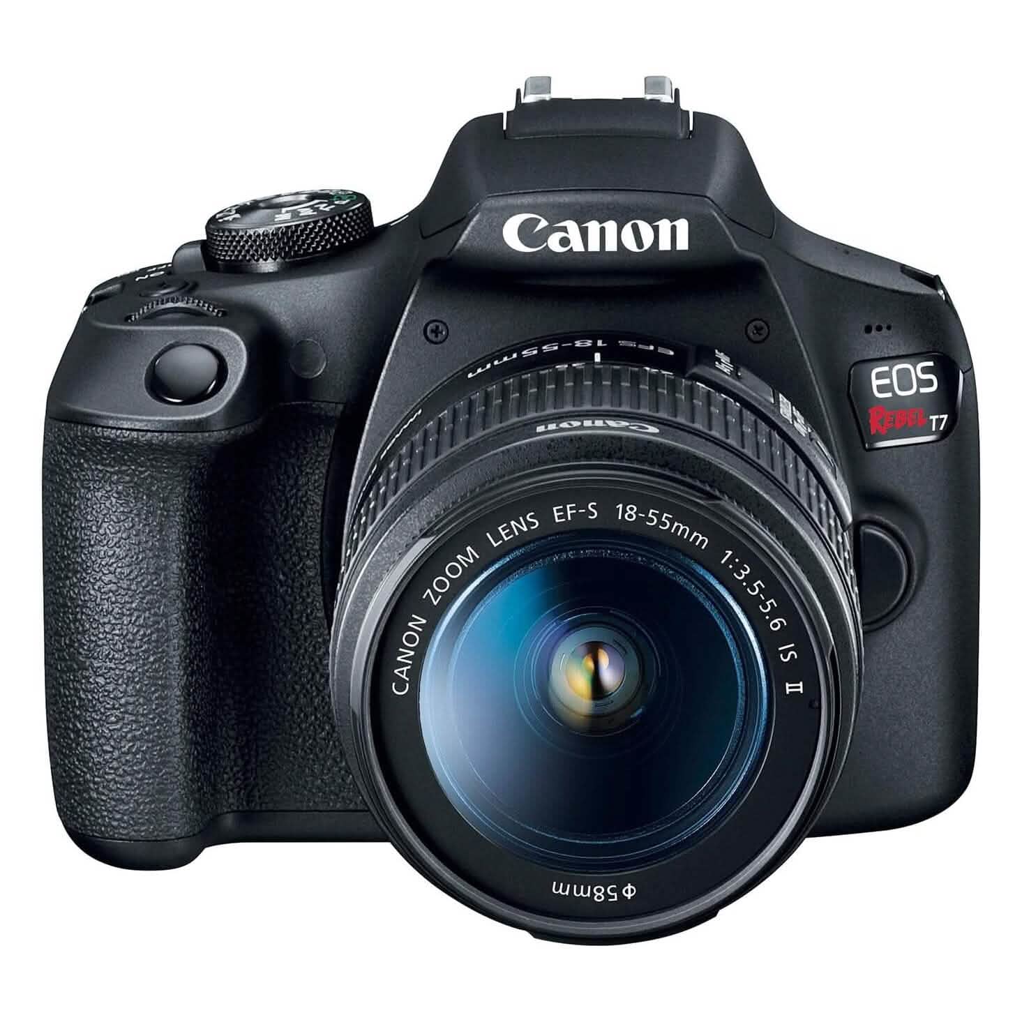 Canon EOS Rebel T7 DSLR Camera with 18-55mm Lens (Refurbished) DailySale