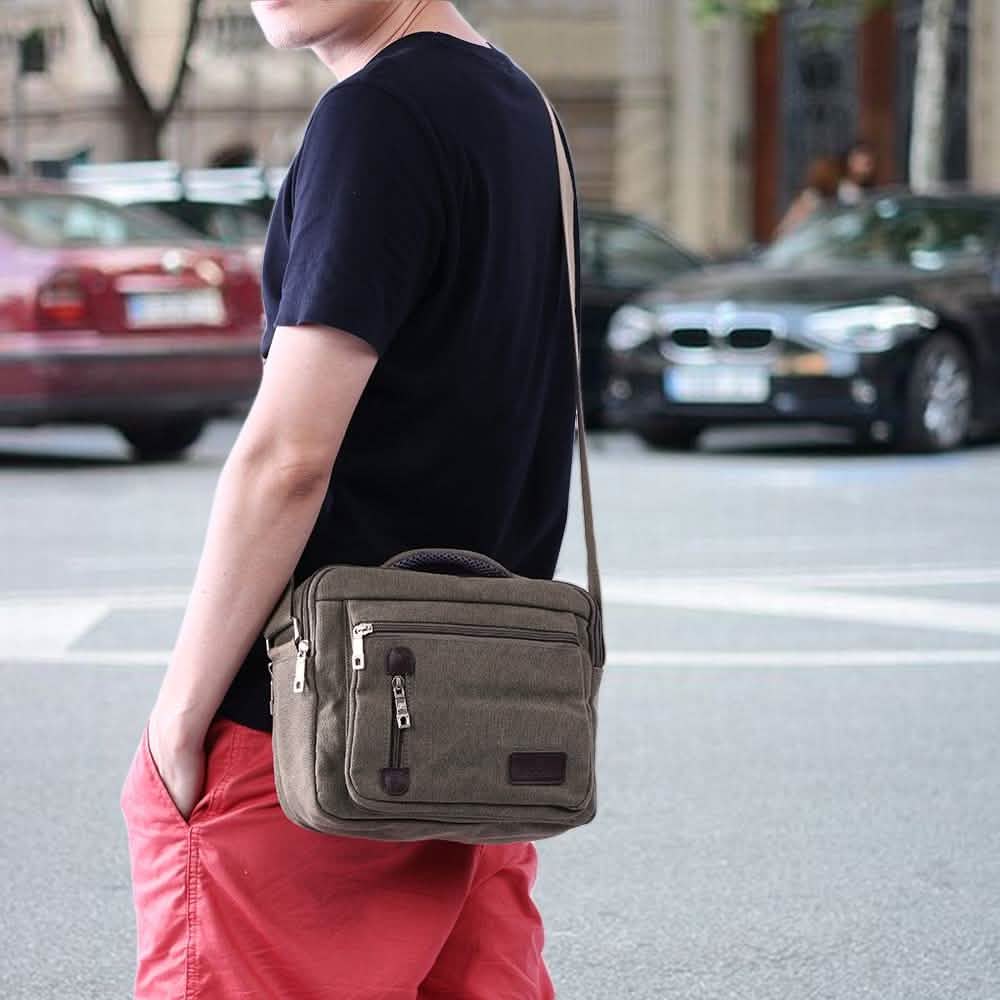 Canvas Cross-Body Totes - Assorted Colors DailySale