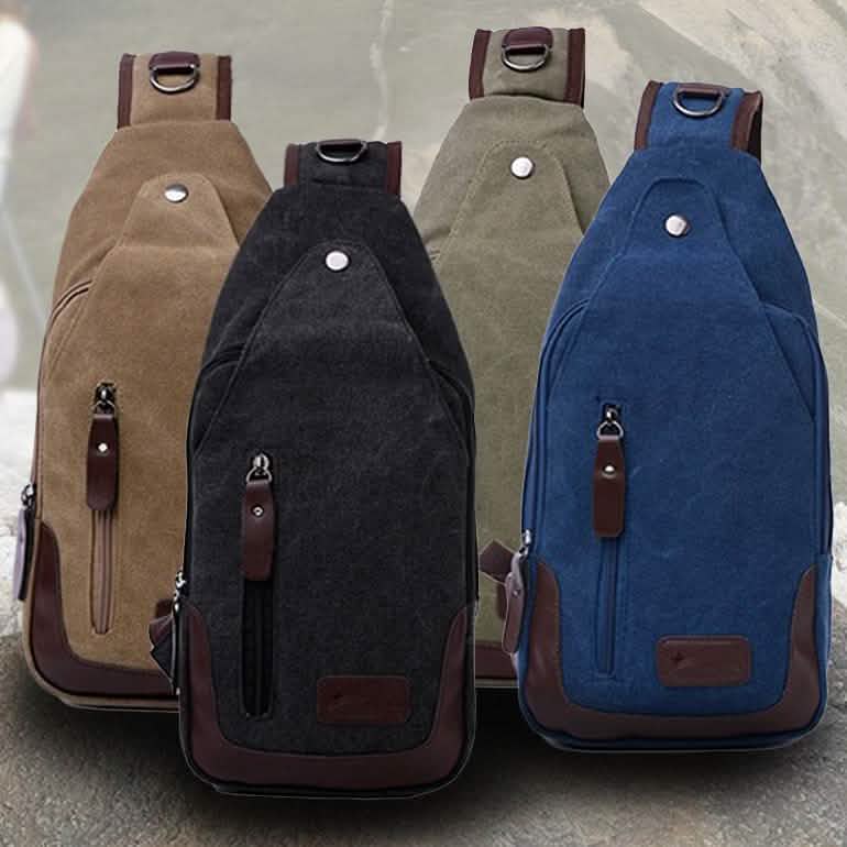 Canvas Shoulder Sling Bag - Assorted Colors DailySale