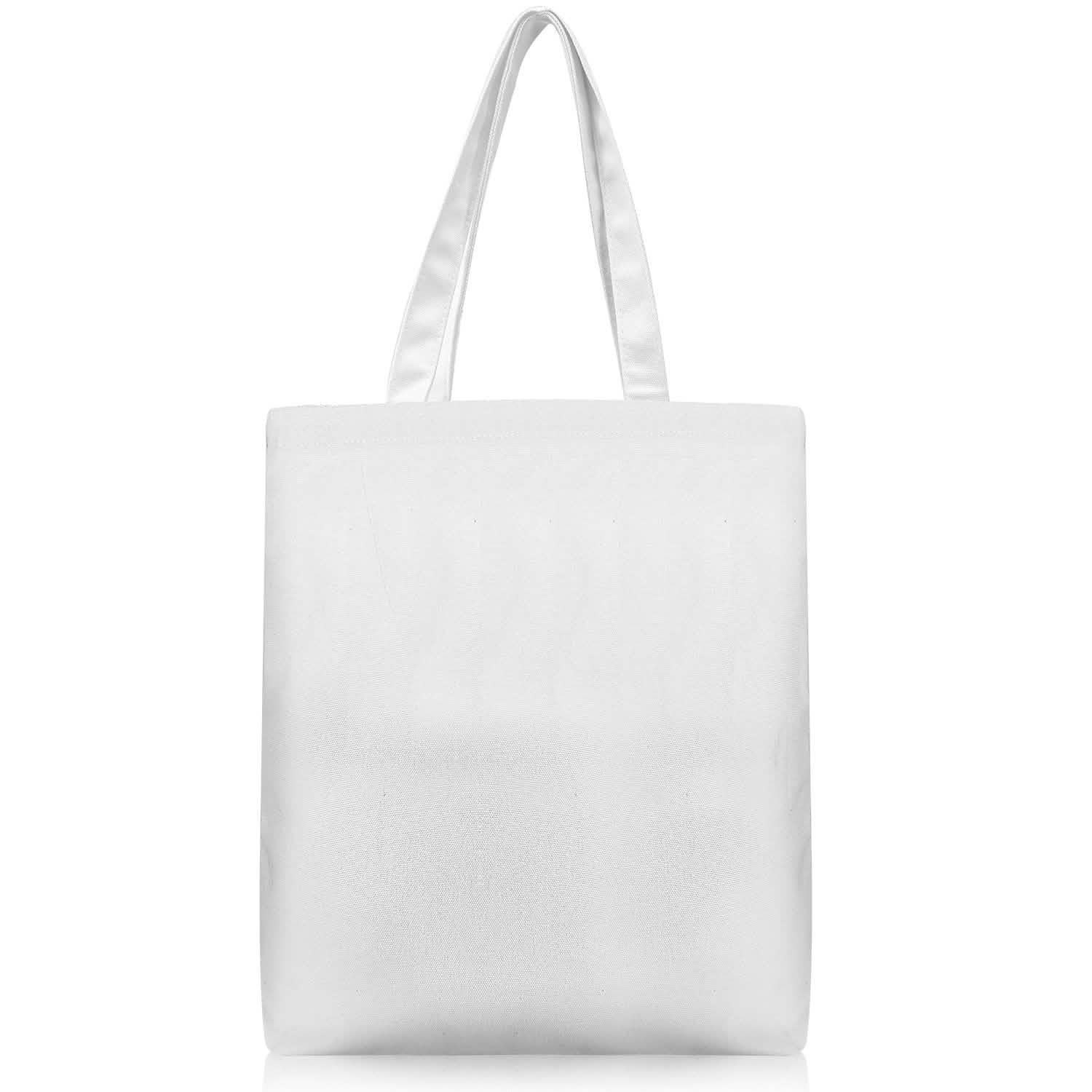 Canvas Tote Bag DIY Craft Eco Tote 100% Cotton Washable Reusable DailySale