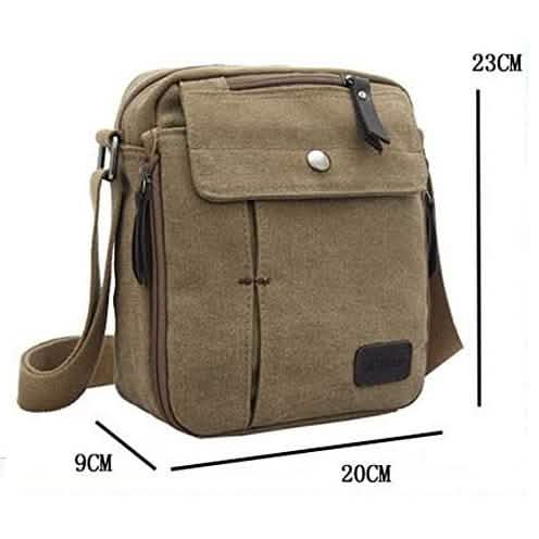 Canvas Travel Wallet Casual Messenger Bag DailySale