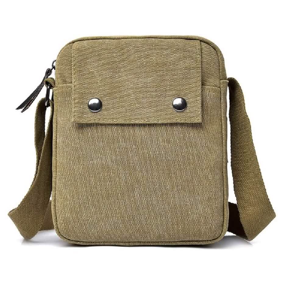 Canvas Travel Wallet Casual Messenger Bag DailySale