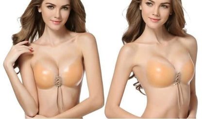 Reusable Butterfly Silicone Push-Up Bra - Assorted Sizes DailySale