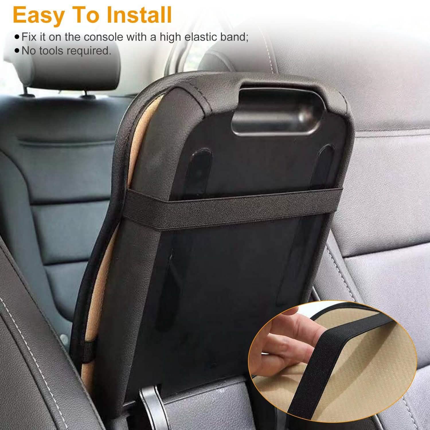 Car Armrest Pad Cover PU Leather Fit for SUV Truck Car DailySale