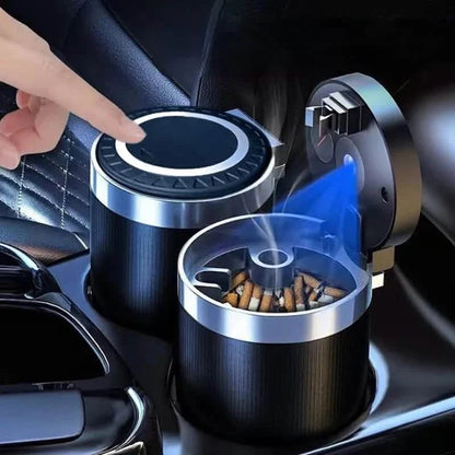Car Ashtray Multi-functional Universal Household Portable Metal Liner Ashtray DailySale