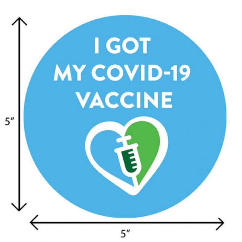 Car Bumper Magnets - I Got My Vaccine DailySale