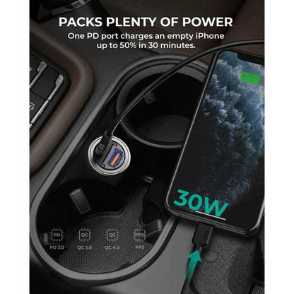 AUKEY Car Charger 30W Dual-Port DailySale