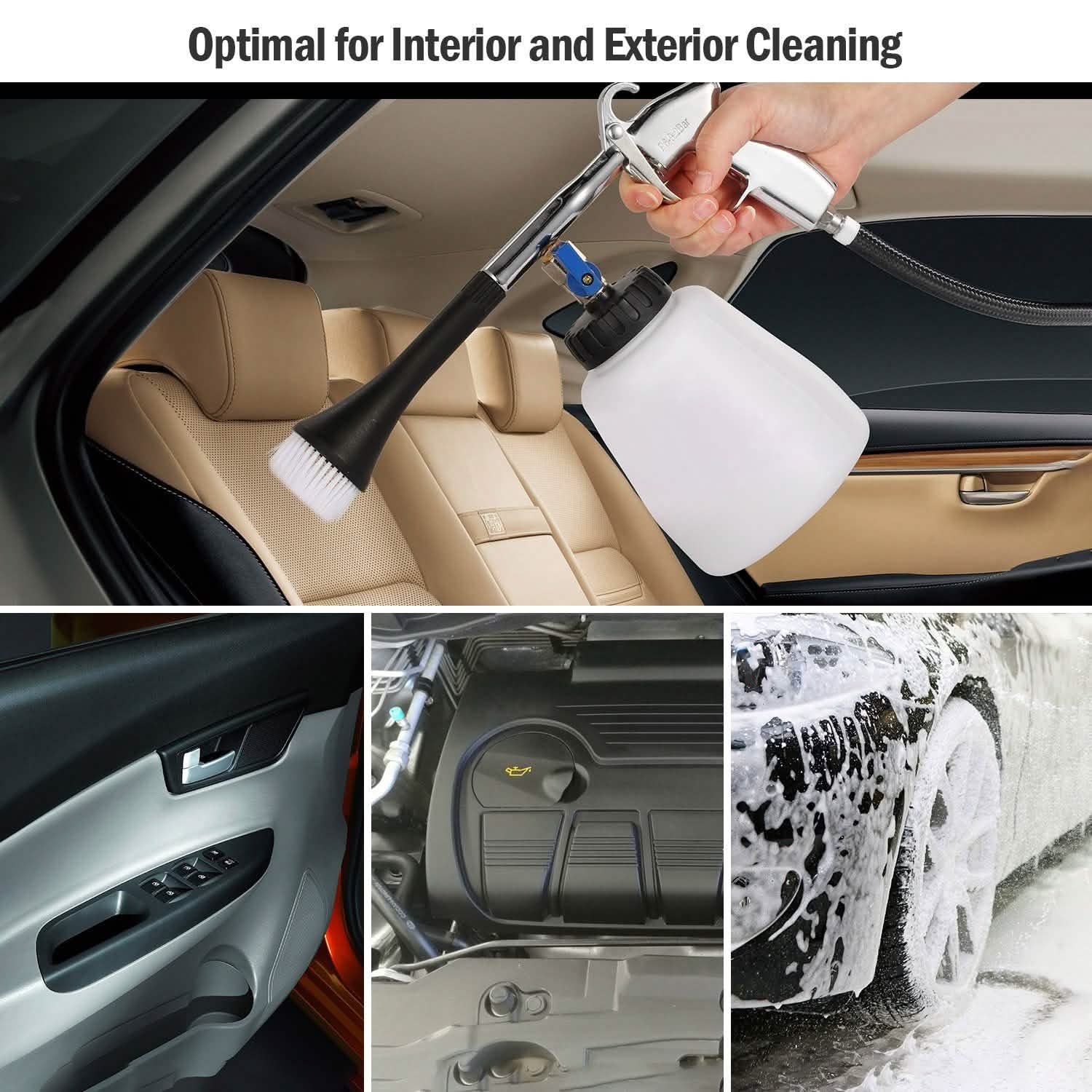 Car Cleaning Gun Air Pulse Tornado Sprayer DailySale