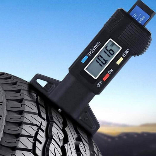 Car Digital Dial Depth Gauge Indicator Measuring Tool Caliper with LCD Display DailySale
