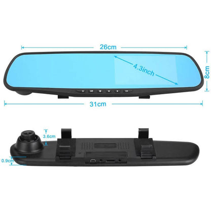 Car DVR Rear View Mirror Video Recorder DailySale
