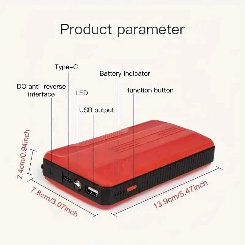Portable Emergency Starter for Car Battery Ignition DailySale