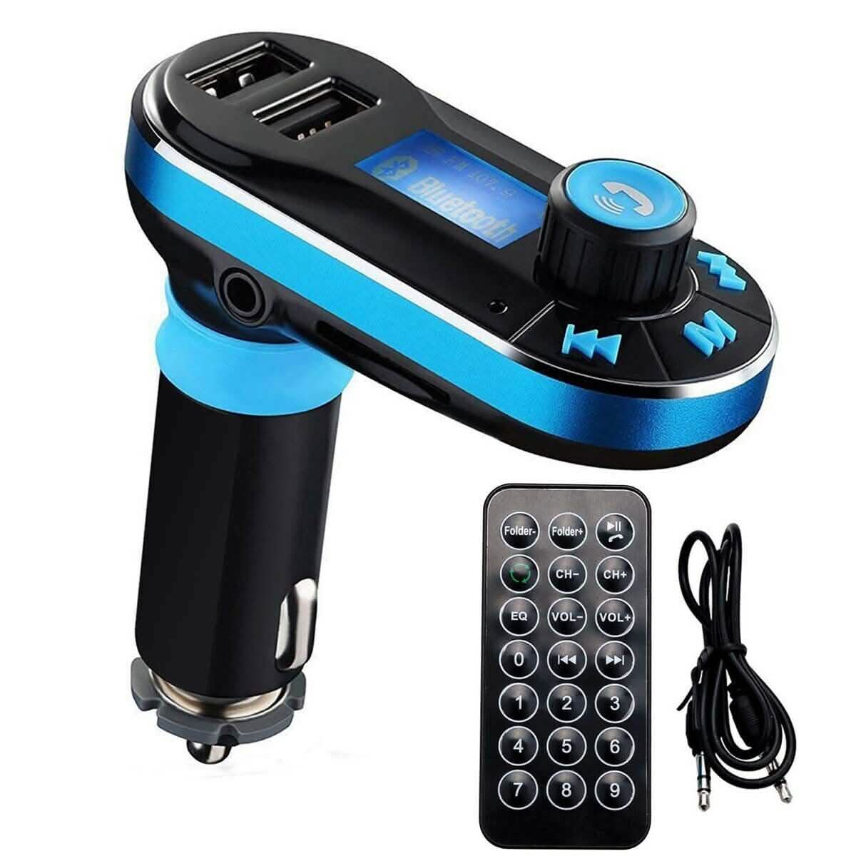 Car FM Transmitter Bluetooth Hands-free LCD MP3 Player Radio Adapter Kit Charger DailySale
