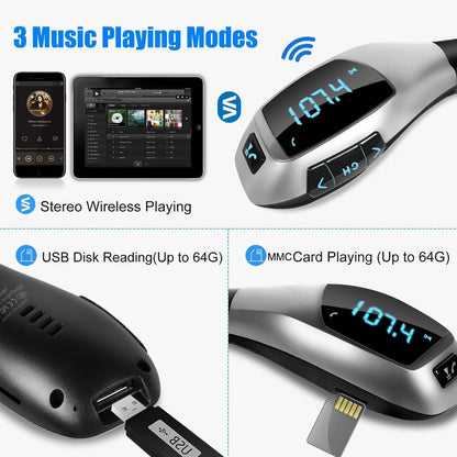 Car FM Wireless Transmitter USB Charge DailySale