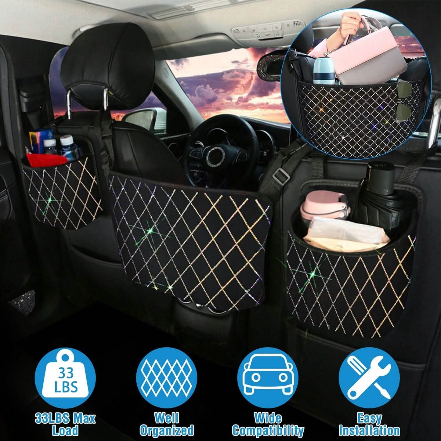 Car Handbag Purse Holder DailySale