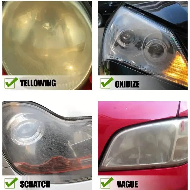 Car Headlight Restoration Polishing Kits Headlamp Scratch Remove DailySale