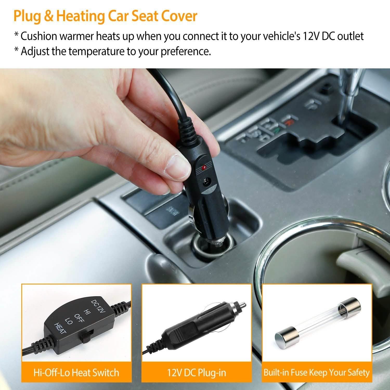 Car Heated Seat Cushion DailySale