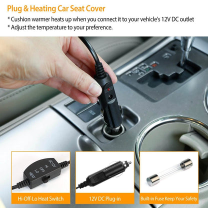 Car Heated Seat Cushion DailySale