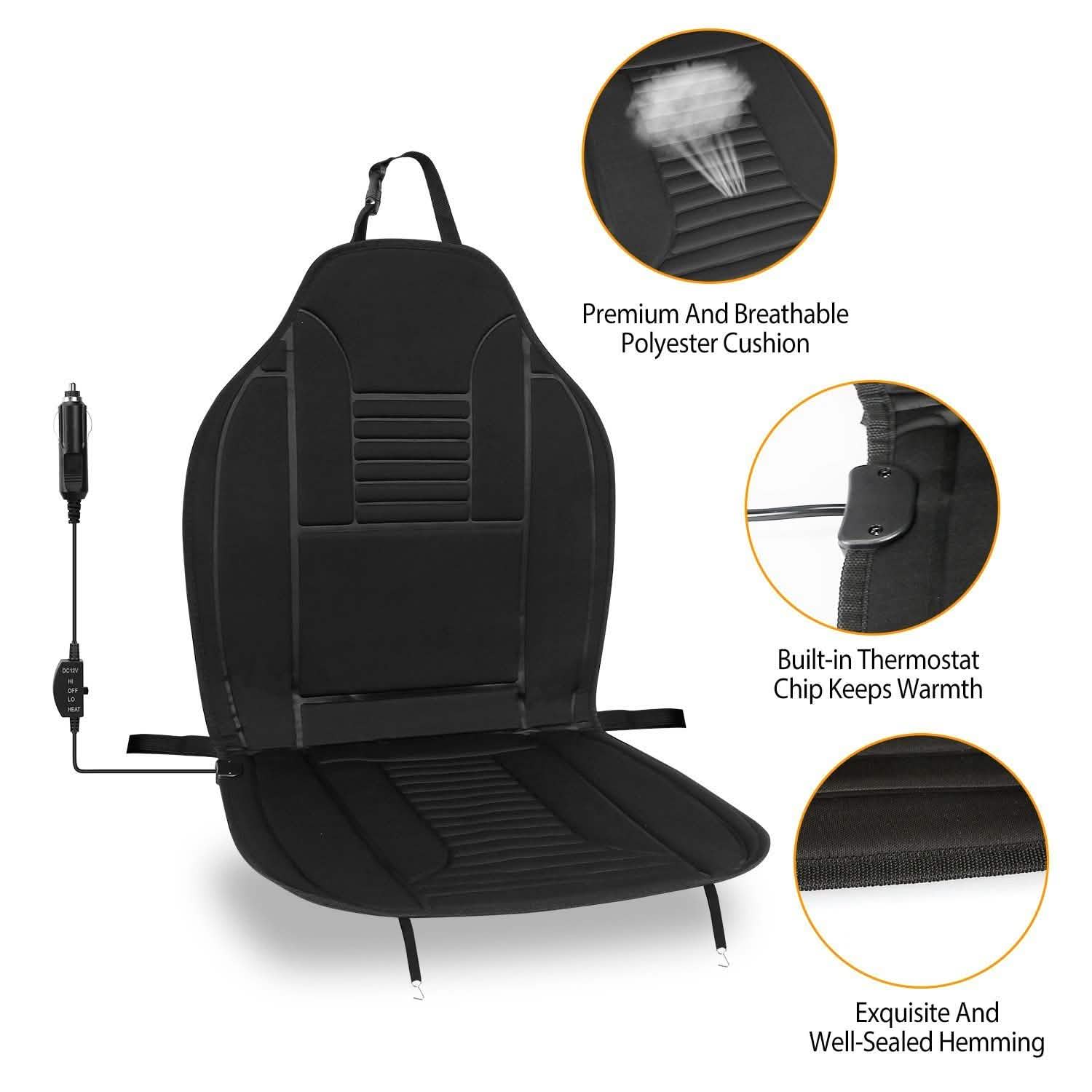 Car Heated Seat Cushion DailySale