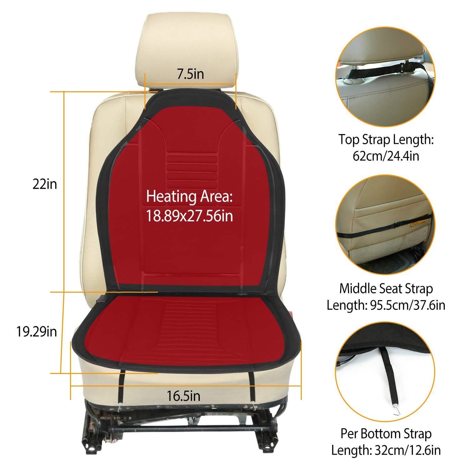 Car Heated Seat Cushion DailySale