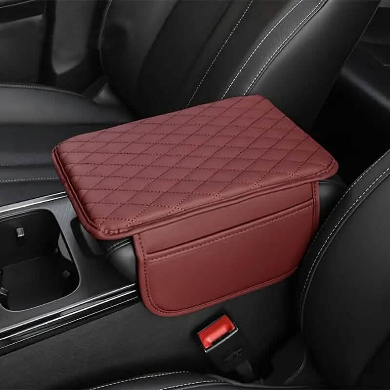 Car Interior Leather Armrest Storage Bag DailySale