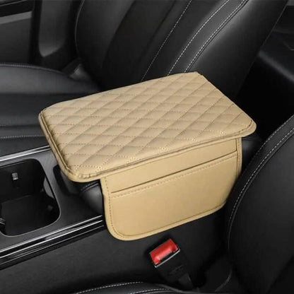 Car Interior Leather Armrest Storage Bag DailySale