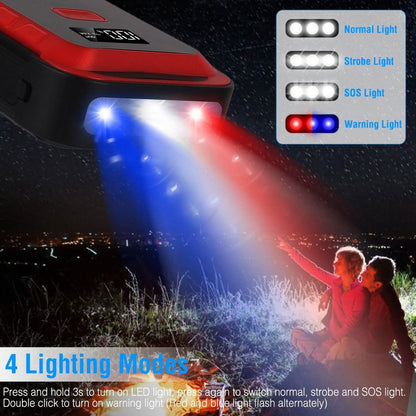 Car Jump Starter Booster 2500A Peak 25800mAh Battery Charger Power Bank DailySale