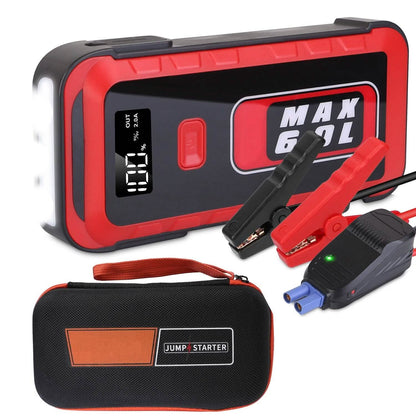 Car Jump Starter Booster 2500A Peak 25800mAh Battery Charger Power Bank DailySale