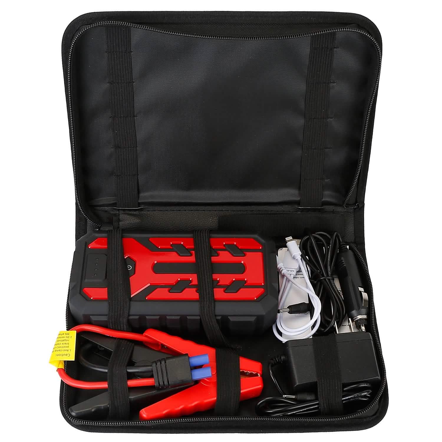 Car Jump Starter Booster with 4 Modes LED Flashlight DailySale