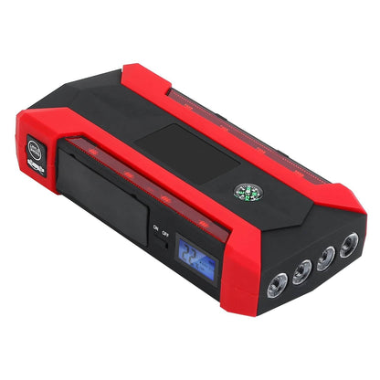 Car Jump Starter Booster with LCD Screen 4 Modes LED Flashlight DailySale