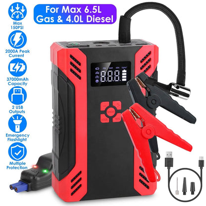 Car Jump Starter with Air Compressor DailySale