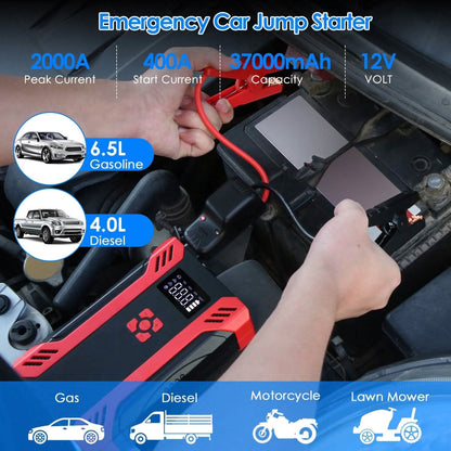Car Jump Starter with Air Compressor DailySale