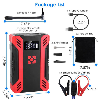 Car Jump Starter with Air Compressor DailySale