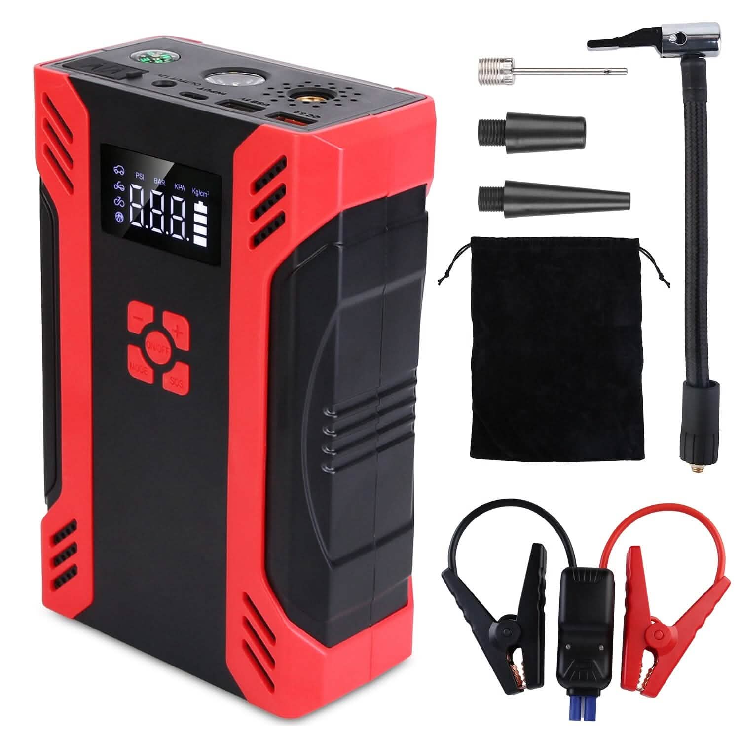 Car Jump Starter with Air Compressor DailySale