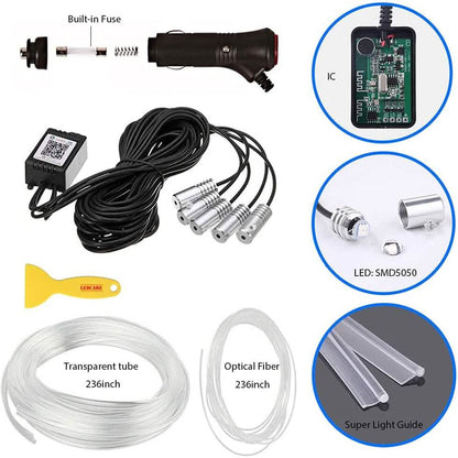 Car LED Strip Ambient Light Kit DailySale