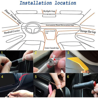 Car LED Strip Ambient Light Kit DailySale