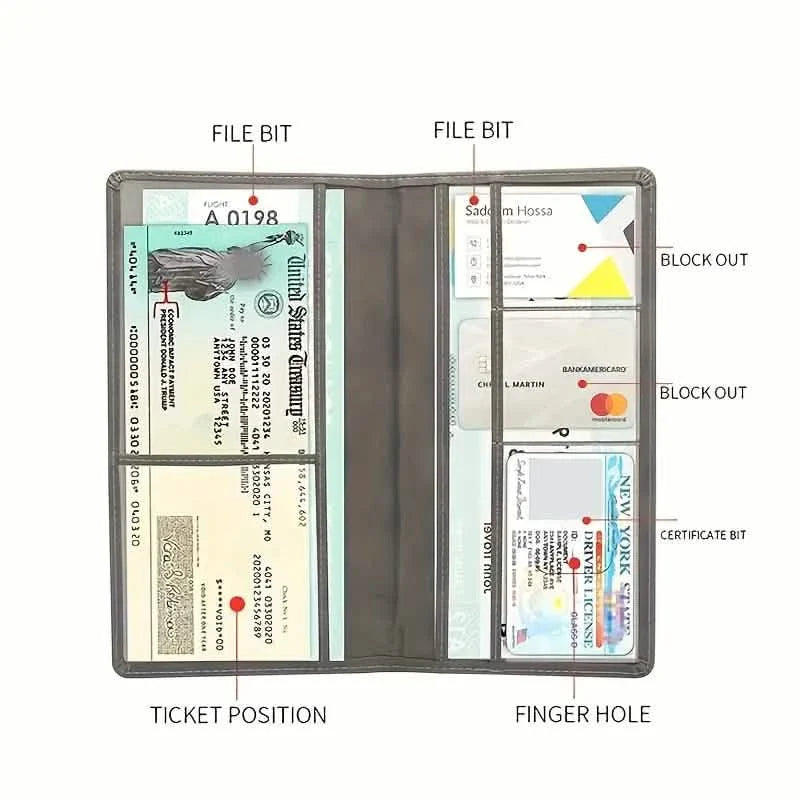 Car Long Multifunctional Driving License Holder Bag DailySale