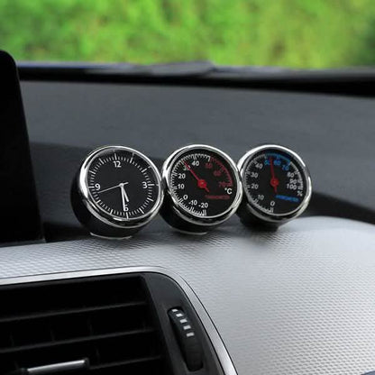 Car Mini Watch Clock Hygrometer Thermometer DailySale