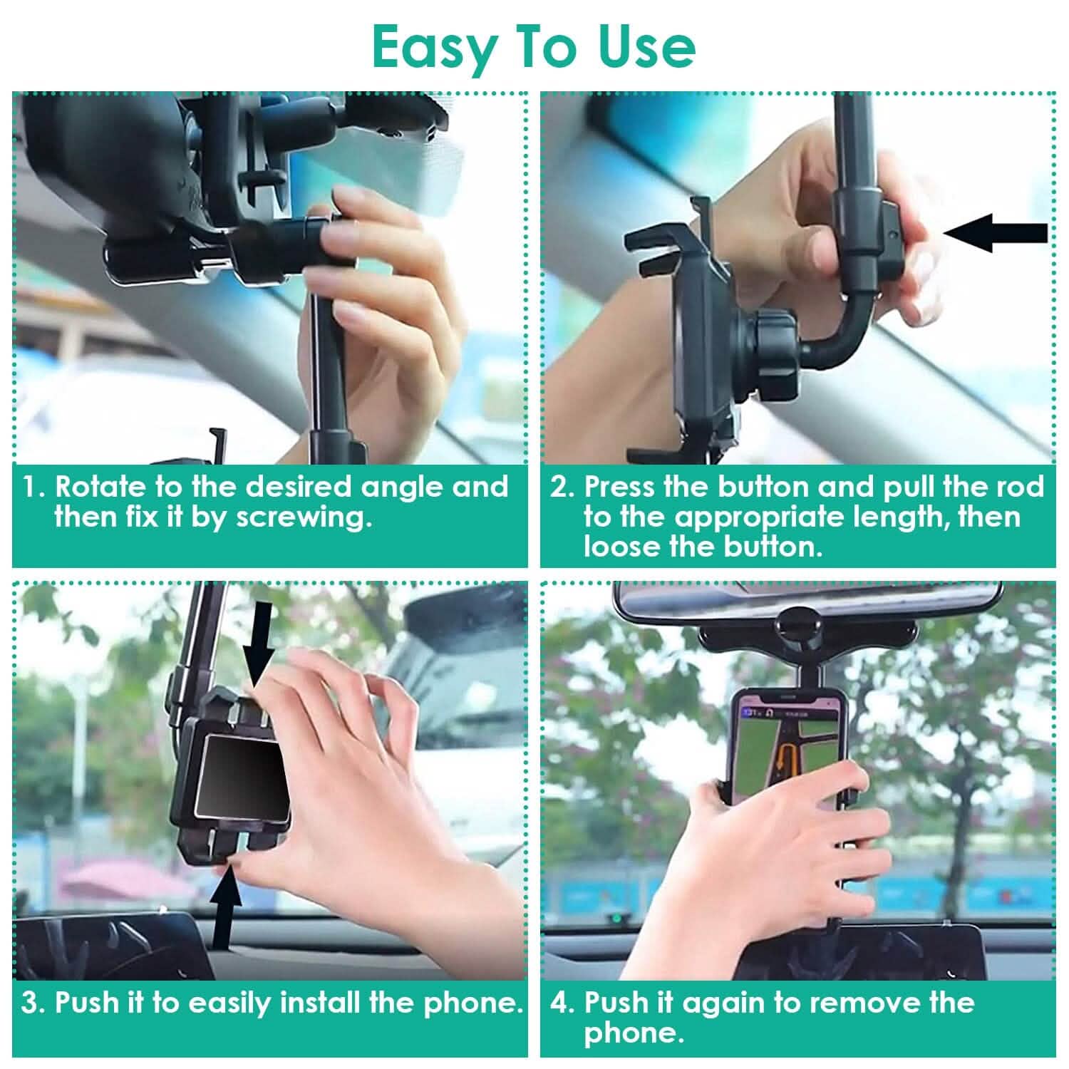 Car Mobile Phone Holder Bracket DailySale