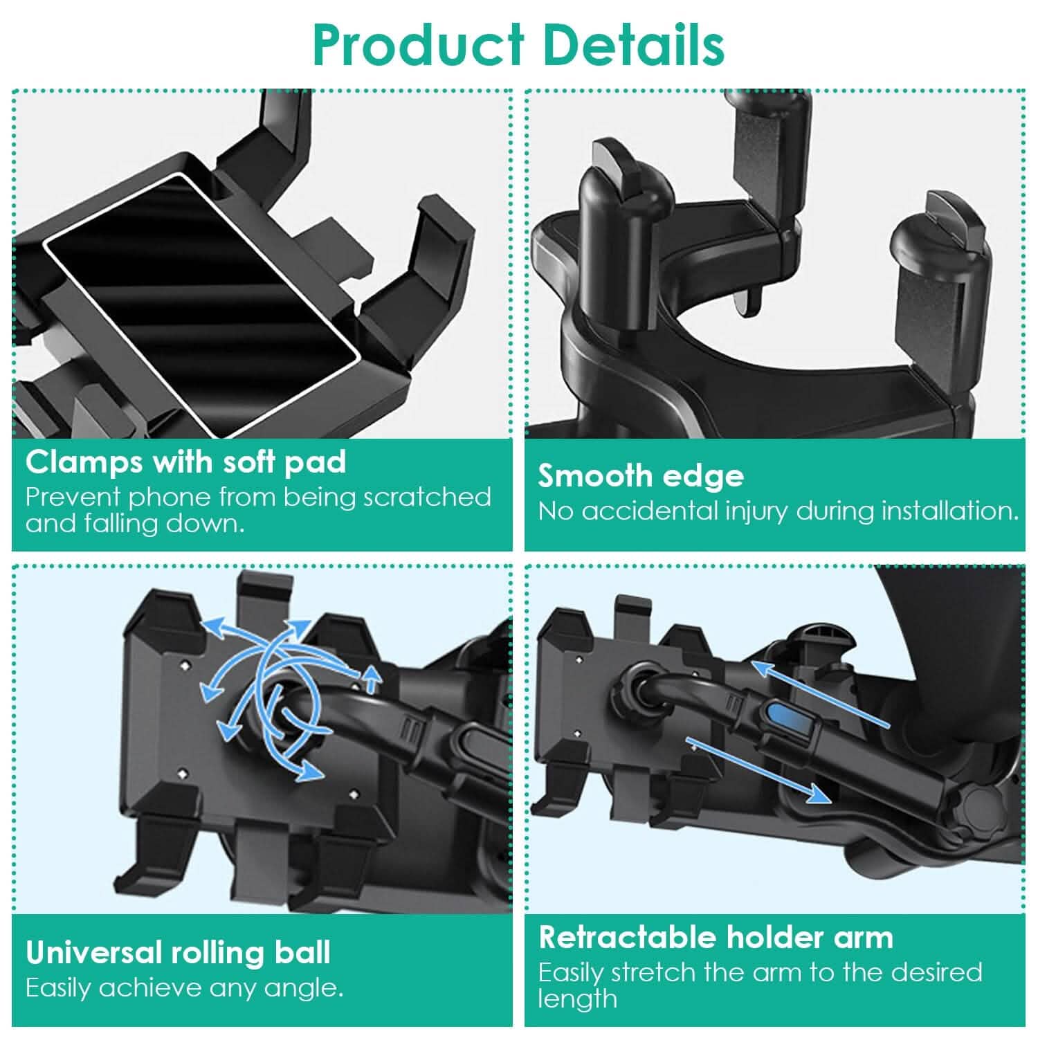 Car Mobile Phone Holder Bracket DailySale