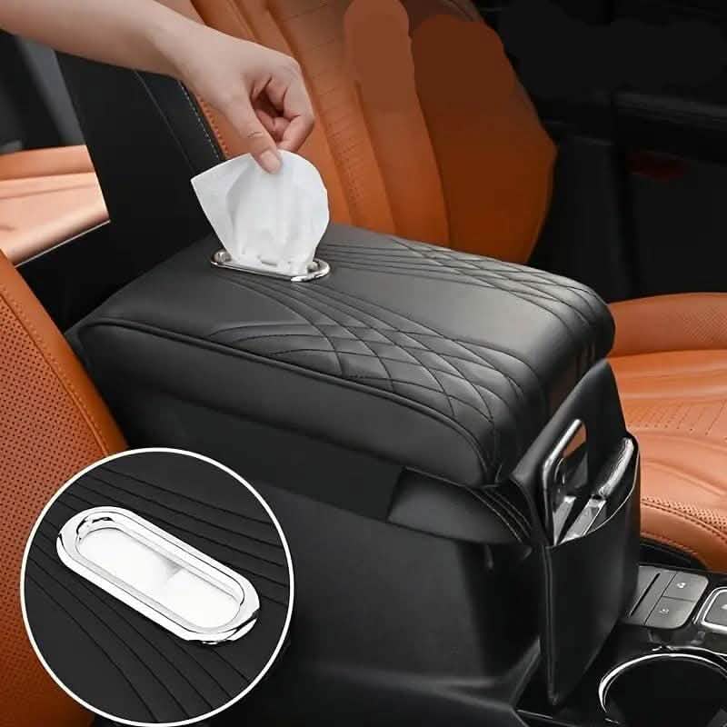Car Multifunctional Tissue Paper Armrest Box DailySale